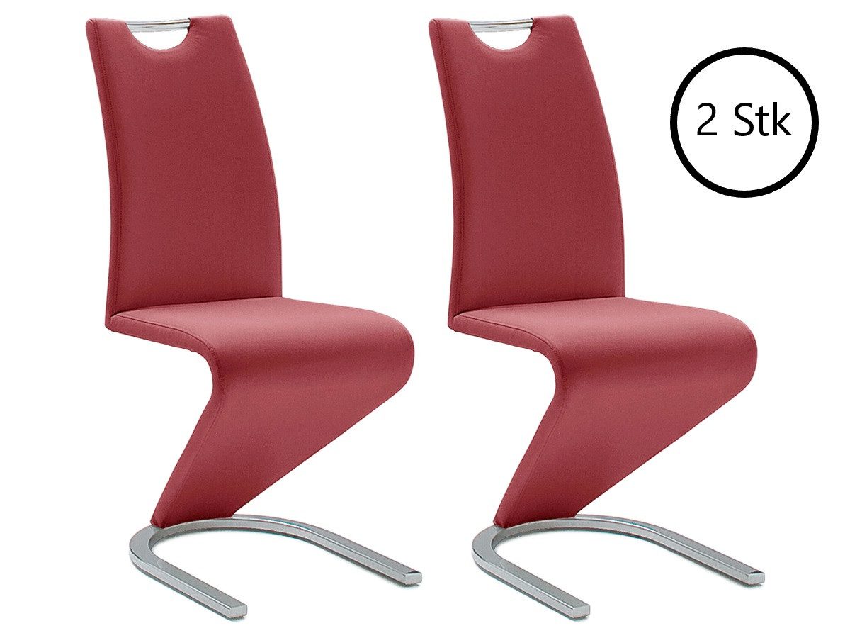 MCA furniture Esszimmerstuhl 45 x 102 x 62 cm (B/H/T) (2er Set)
