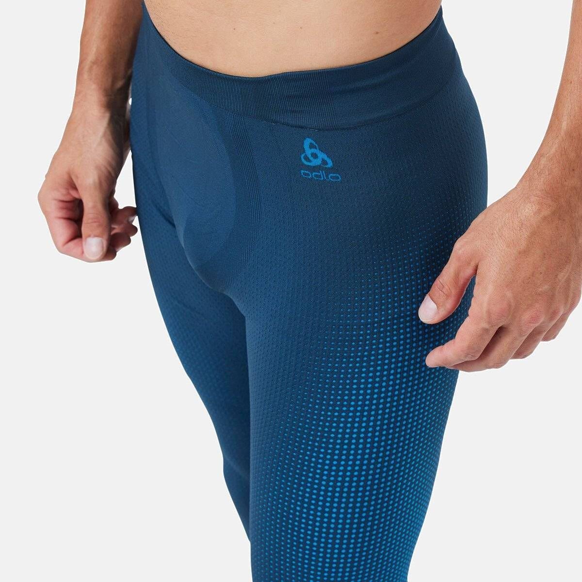 (285) Baselayer-Hose ECO PERFORMANCE (1-St) petrol Herren Odlo Funktionsunterhose WARM