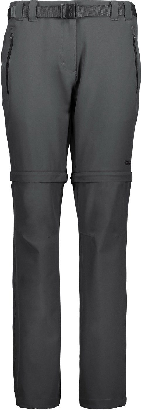 CMP Outdoorhose WOMAN ZIP OFF PANT ANTRACITE