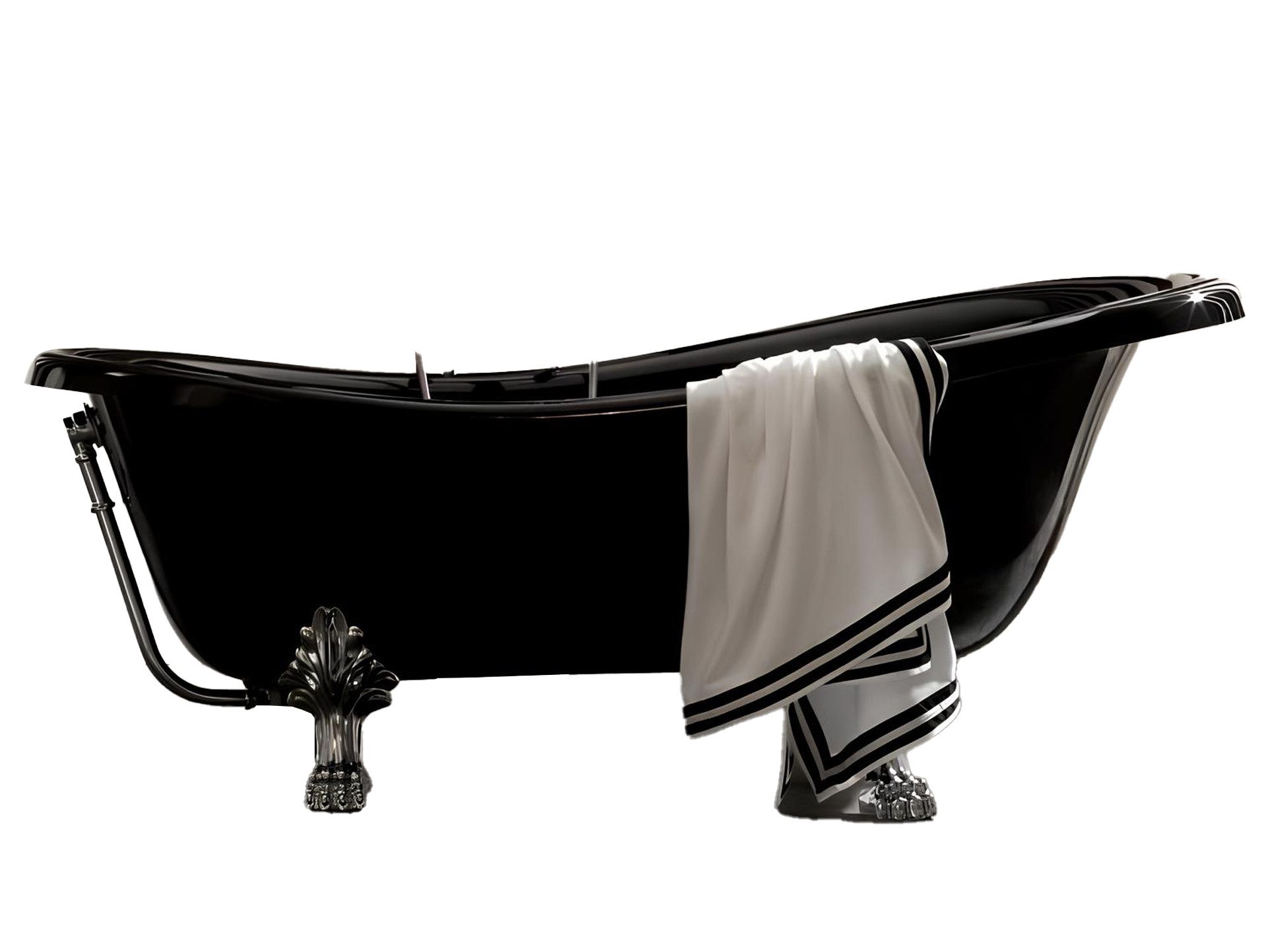 JVmoebel Badewanne Freistehende Badewanne in Weiß – Elegantes Design und Komfort, Made in Europa