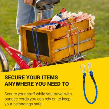 PRETEX Spanngurt Bungee Cords with Steel carabiners