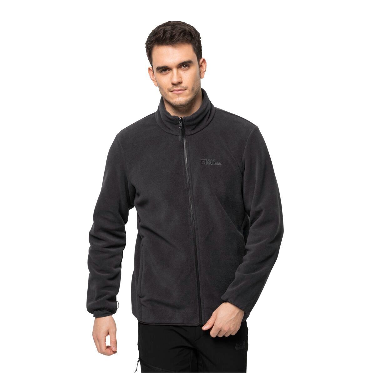 Jack Wolfskin Winterjacke 3in1 DNA Tundra (sehr warm, wind- und wasserdicht) gelb/schwarz Herren