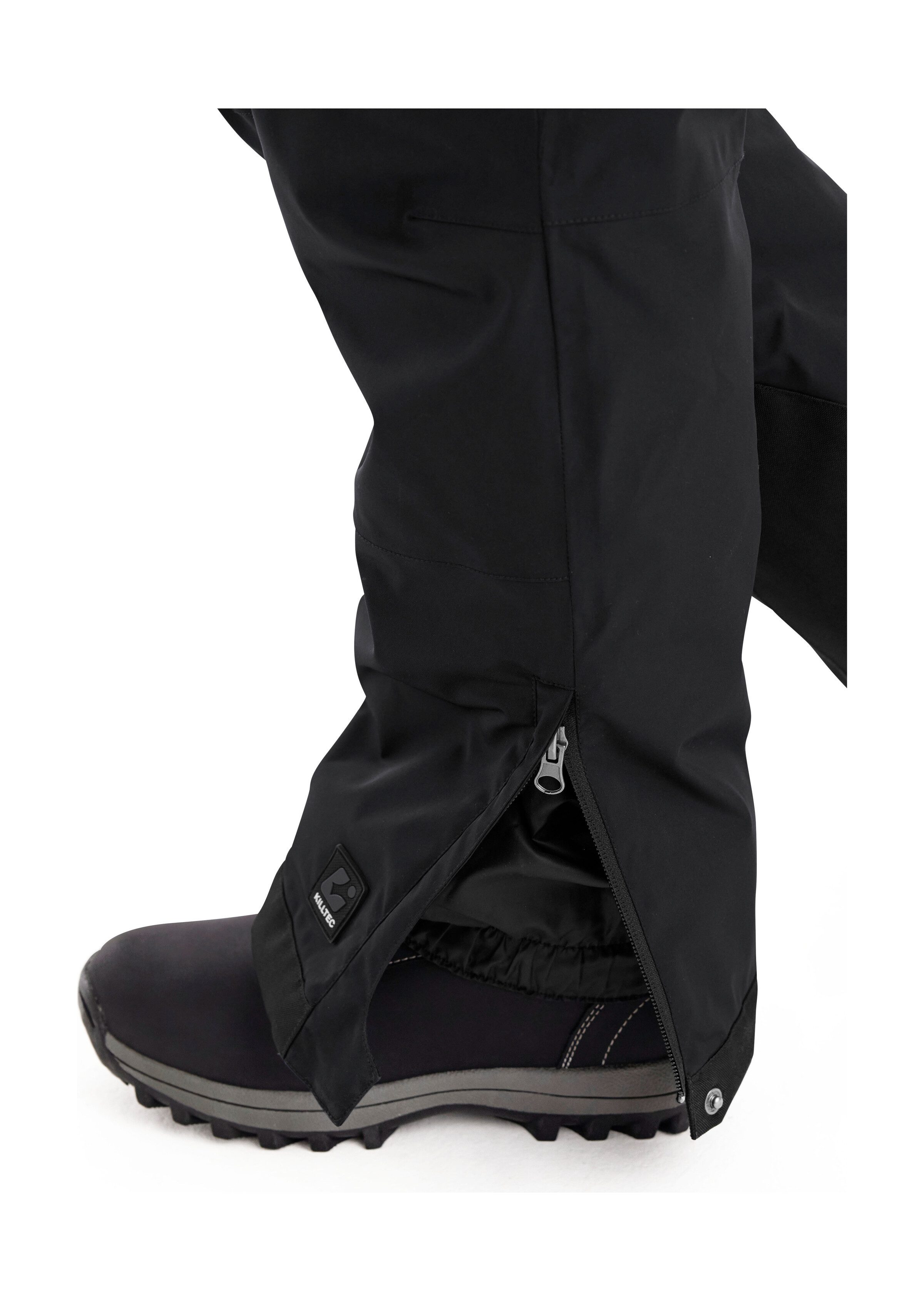 Killtec Skihose Boys Skihose 242 Wasserdichte Skihose mit abnehmbarem Latz und verstellbarem Bund