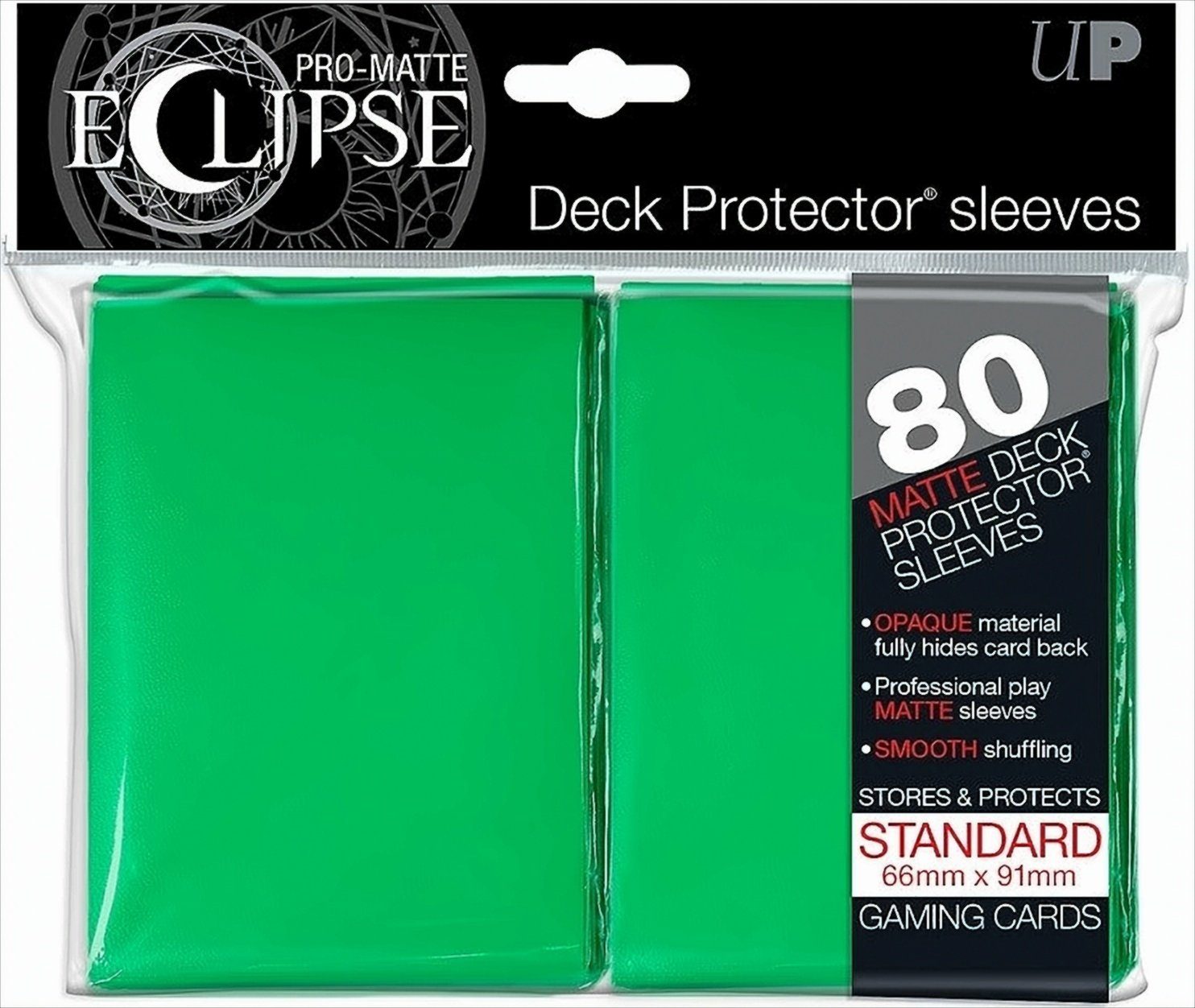 UltraPRO Sammelkarte Ultra Pro Deck Pro PRO Eclipse Green Matte 80ct