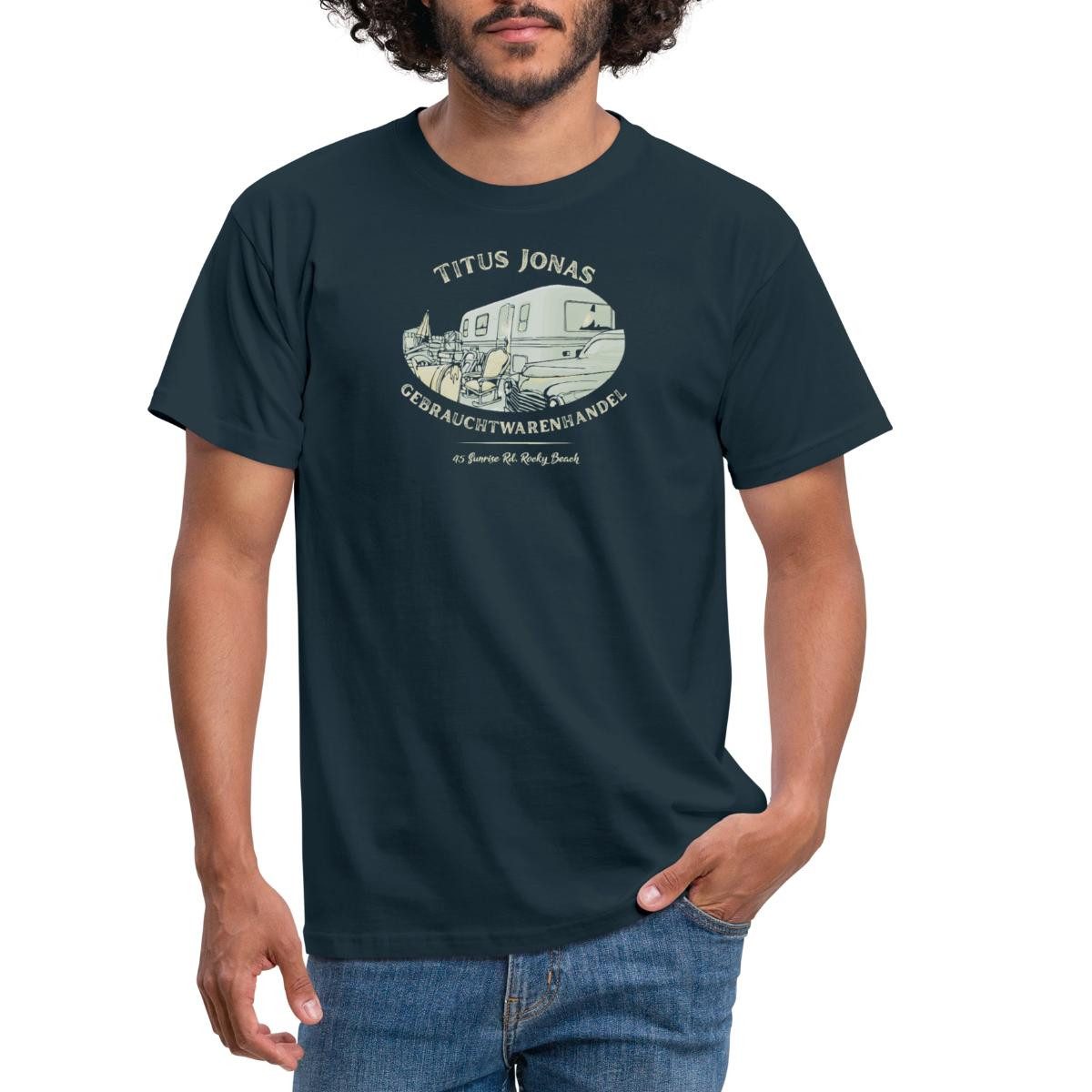 Spreadshirt T-Shirt Die Drei Fragezeichen Titus günstig online kaufen