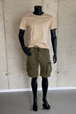 Zhrill Chinos Short Maxim Olive (0-tlg) angenehmer Tragekomfort