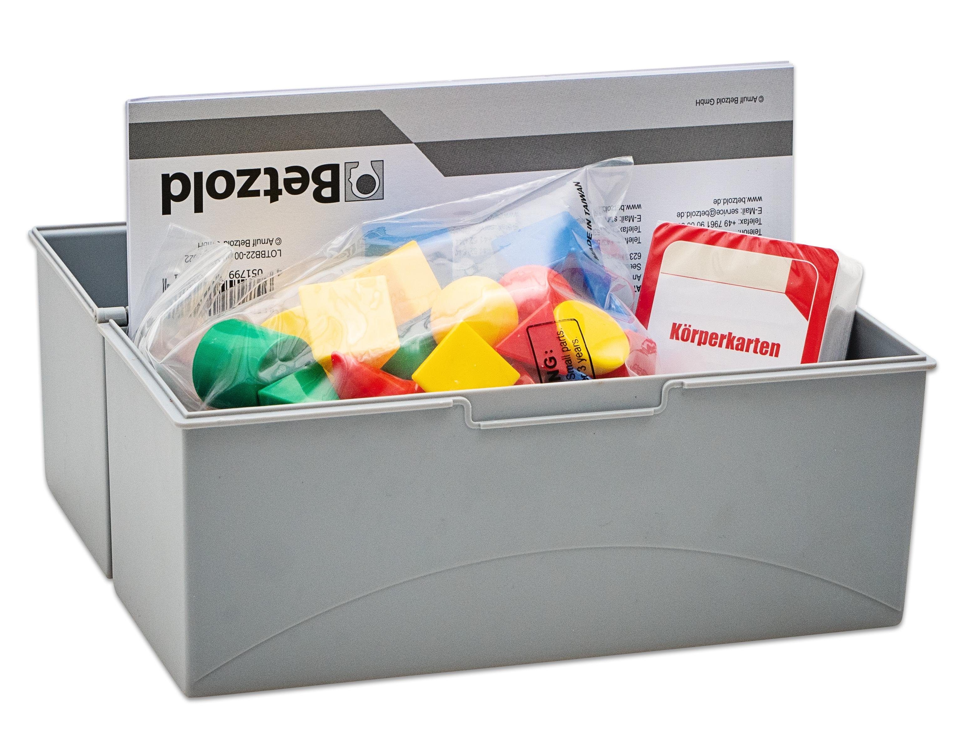 Betzold Lernspielzeug Körperkasten – Lernspiel Kinder Pädagogisches Spielzeug