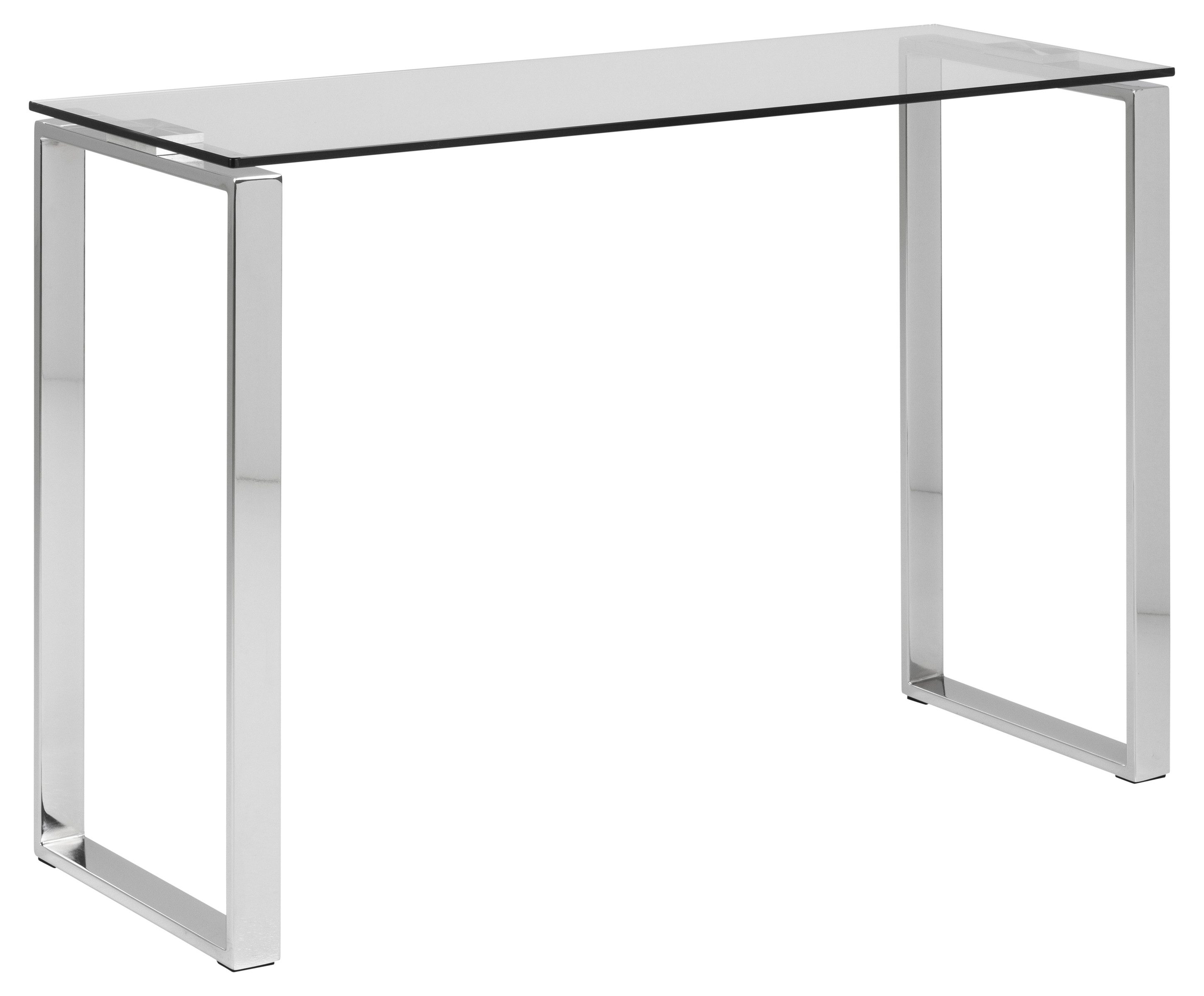 ACTONA GROUP Glastisch in Klar, Glas - 110x76x40cm (BxHxT)