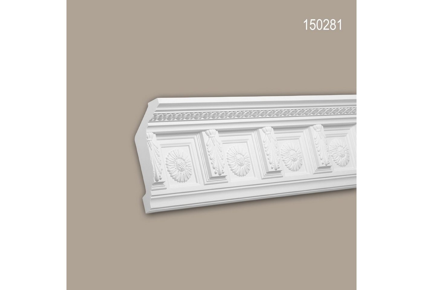 Thumbnail - Profhome Deckenprofil 150281 Eckleisten 1 Karton SET mit 5 Zierleisten 10 m (1 Karton Leisten-Set, 5-St., Stuckleisten, ...