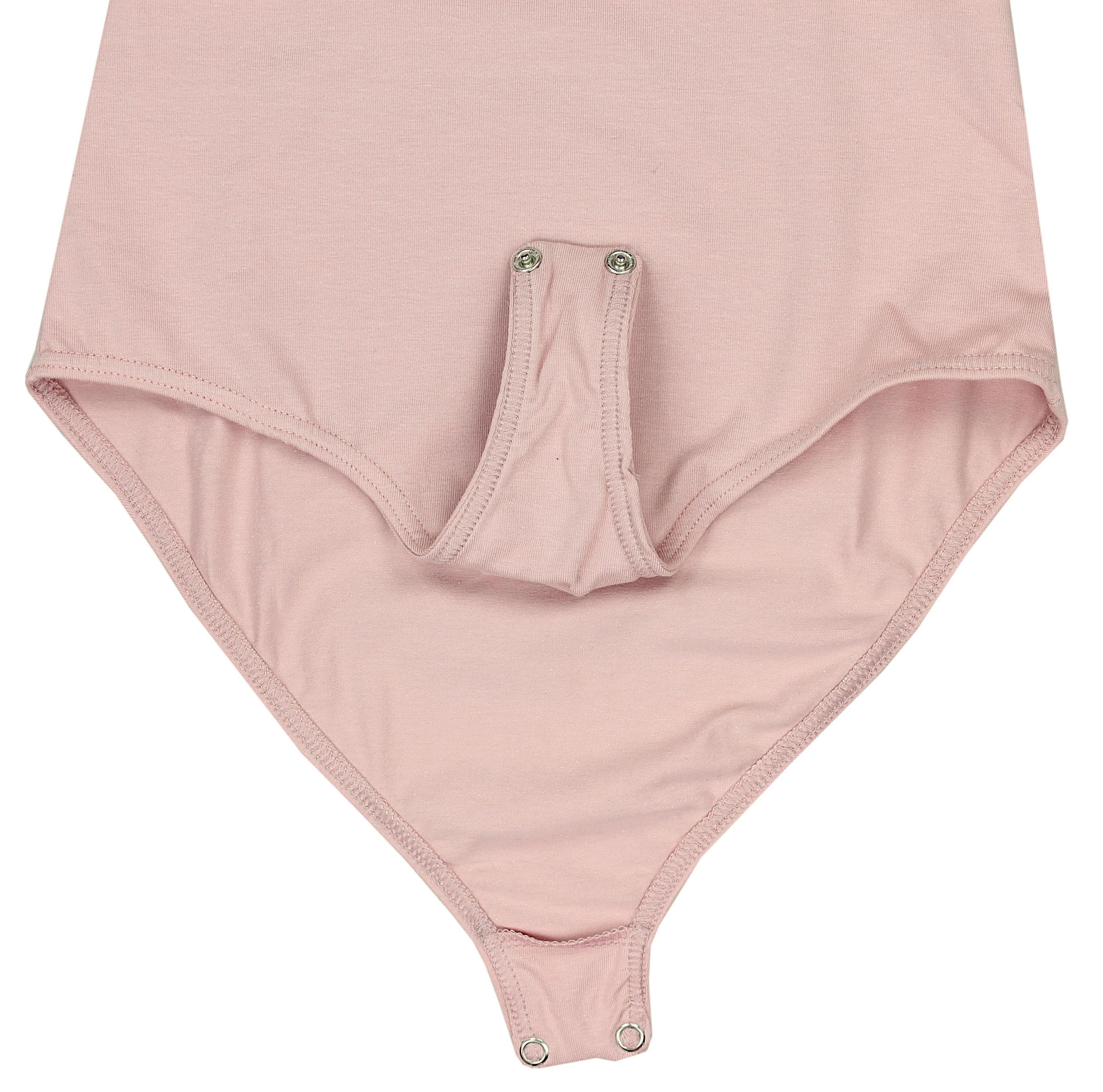Alkato Kurzarmbody Kurzarm Bodysuit mit Rundhalsausschnitt – Bild 4 von 5