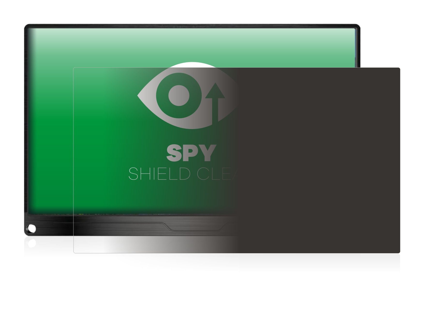 15 Kratzfest Privacy Screen Displayschutzfolie upscreen Anti-Spy Blickschutzfolie kompatibel mit SDC Touchscreen TFT Sichtschutz 