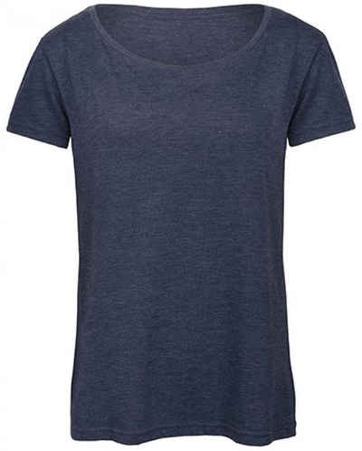 B&C Rundhalsshirt DamenTriblend T-Shirt /Sehr langlebig, flexibel, faltenfrei