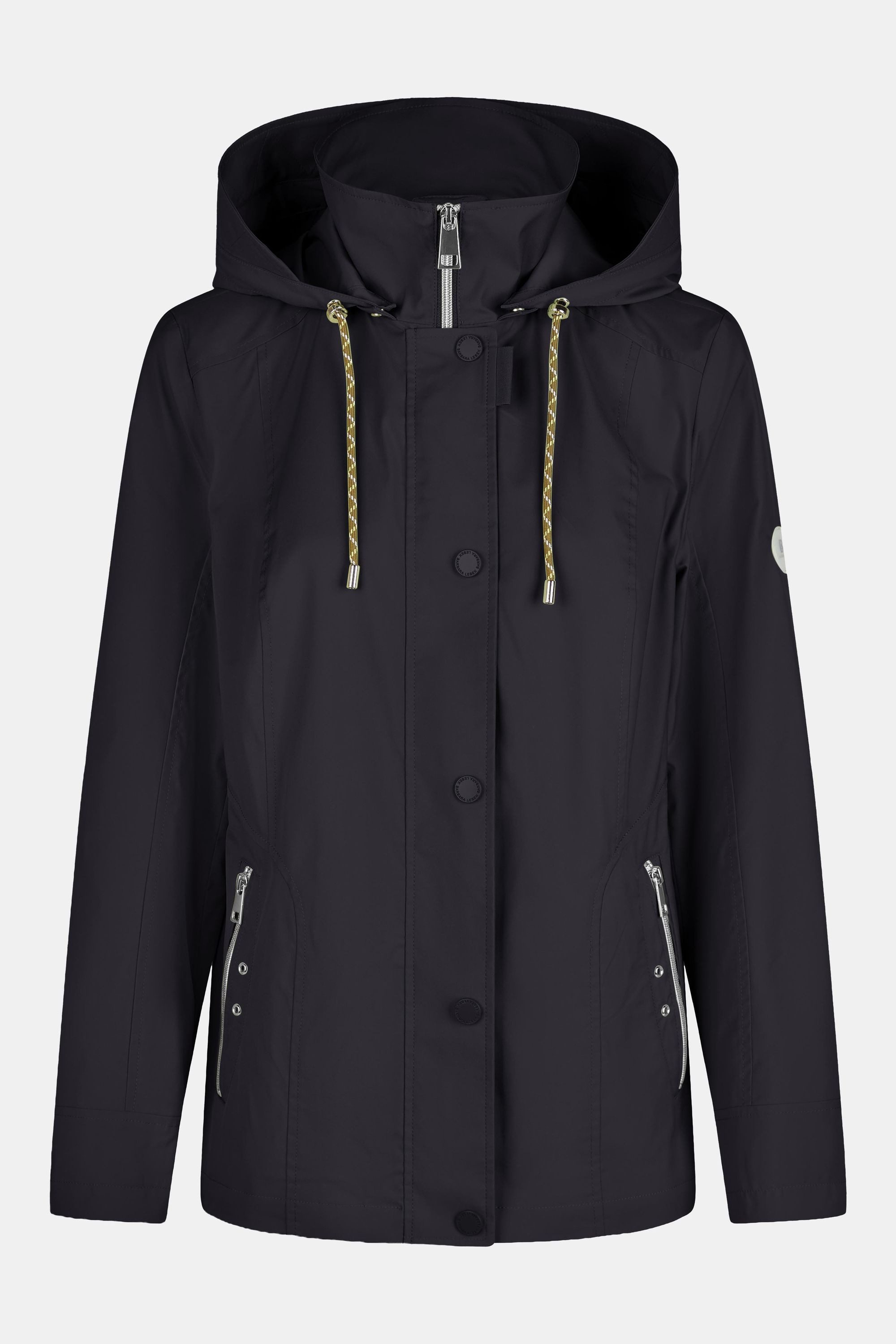 Barbara Lebek Outdoorjacke Übergangsjacke, Frühlingsjacke oder Damenjacke mit abnehmbarer Kapuze