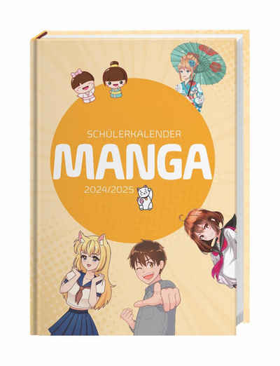 HEYE Terminkalender Manga Schülerkalender A5 2024/2025
