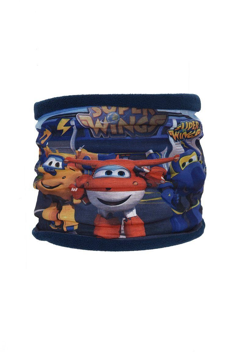 Super Wings Schal Kinder Jungen Winter-Schal Schlauch-Schal Loop