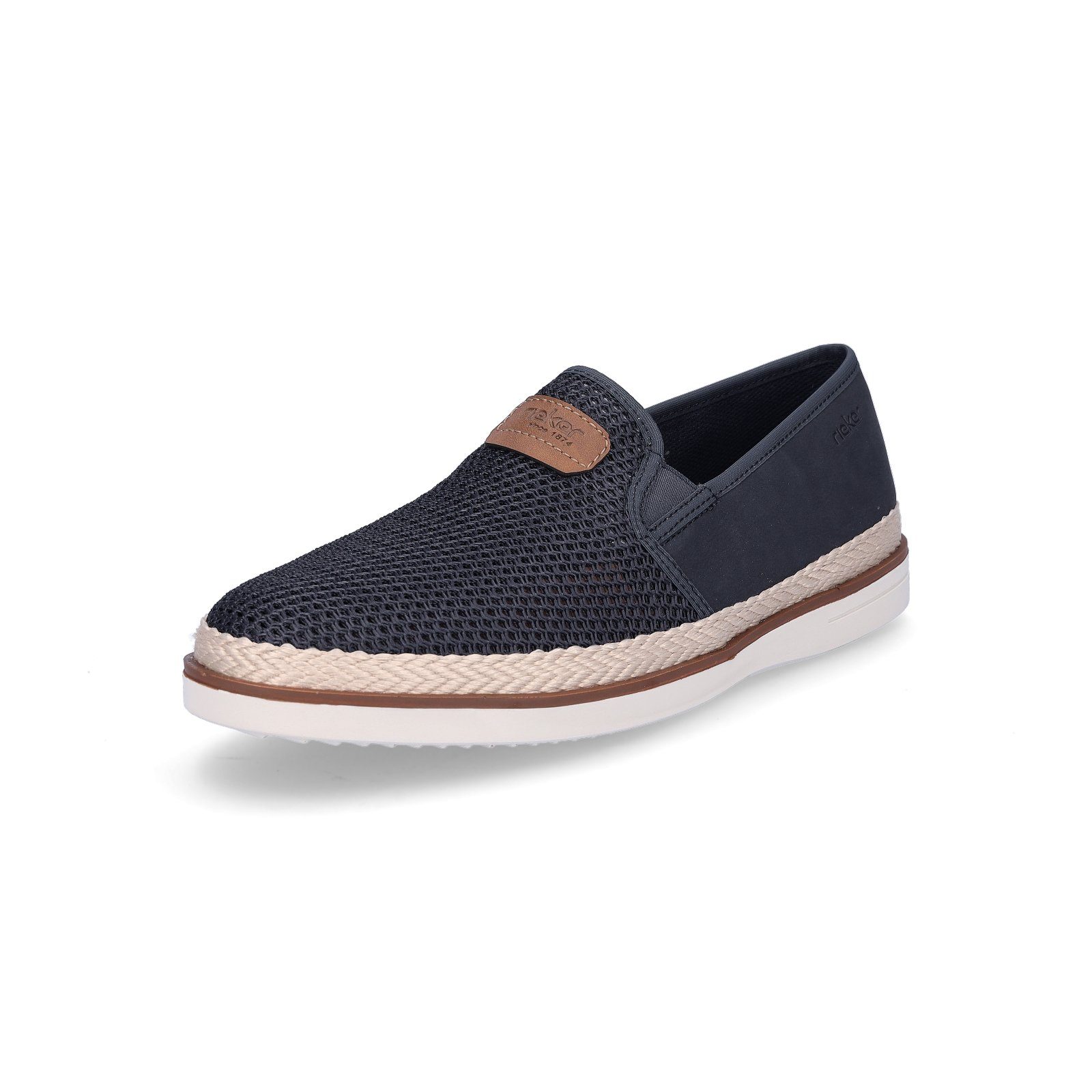 Rieker Herren Slipper blau Slipper
