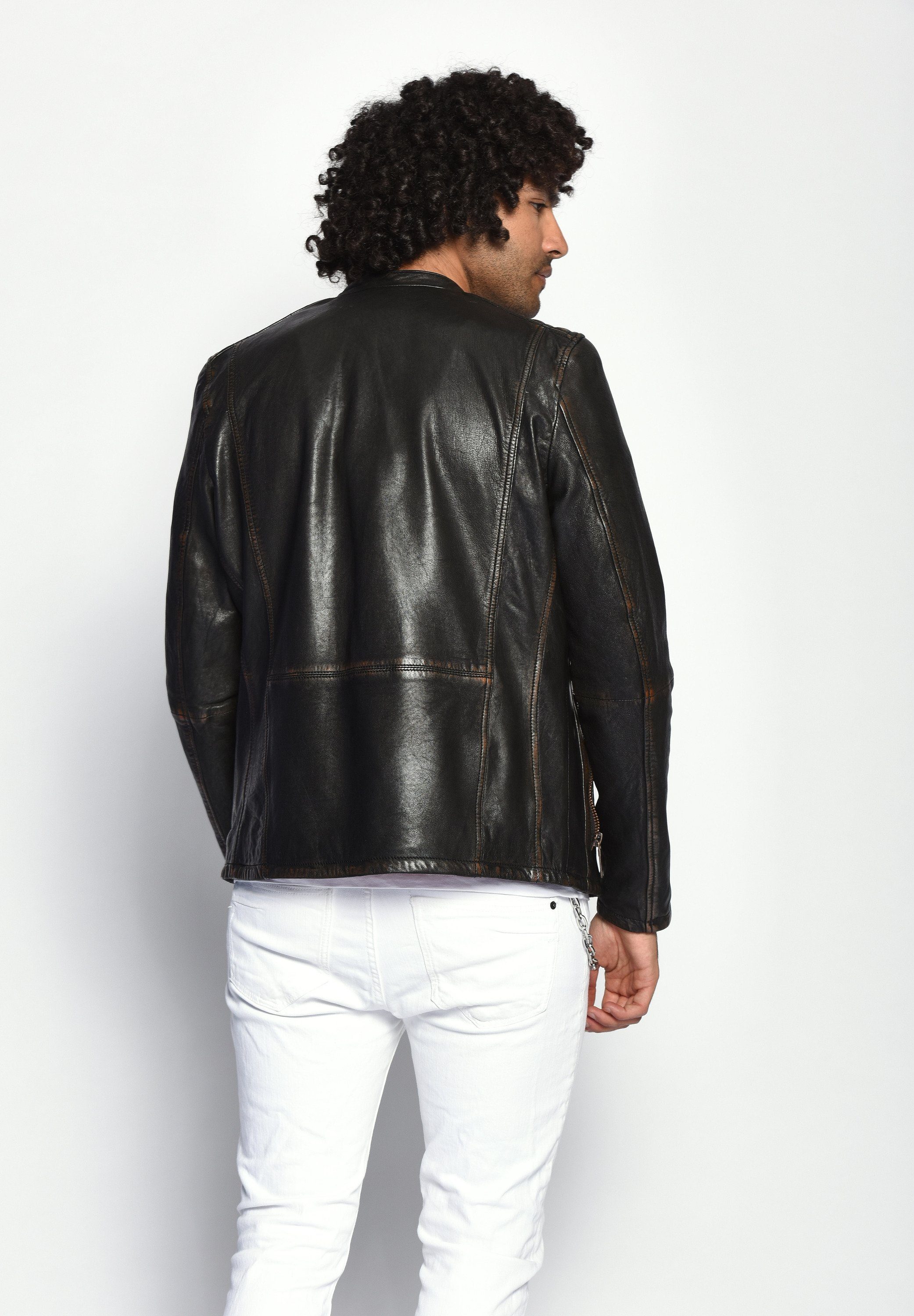Maze Lederjacke Puckham