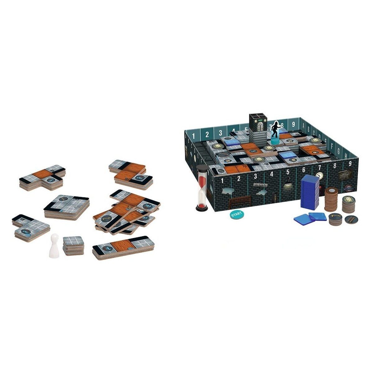 Moses. Verlag Spiel Sebastian Fitzek Underground 3D-Thriller für Escape-Game Fans