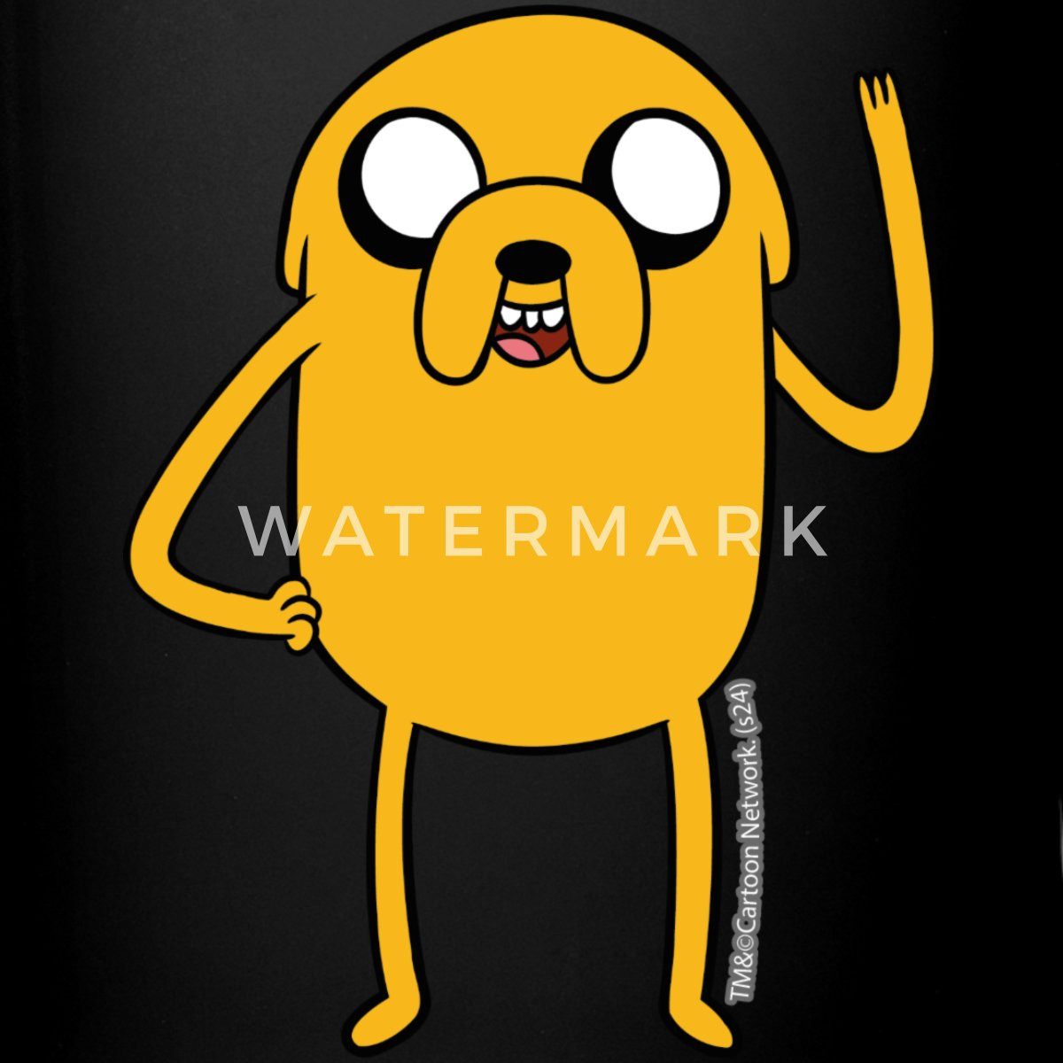 Spreadshirt Tasse Adventure Time Mit Finn Und Jake Tasse Einfarbig, Keramik
