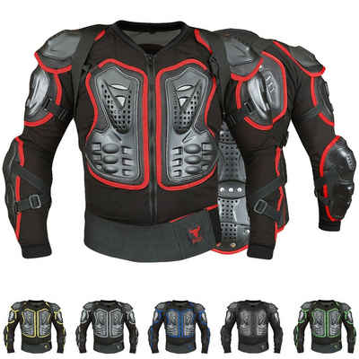 BULLDT Protektorenjacke BLD507, Protektorenjacke Motorrad Motocross Skatebording protektoren