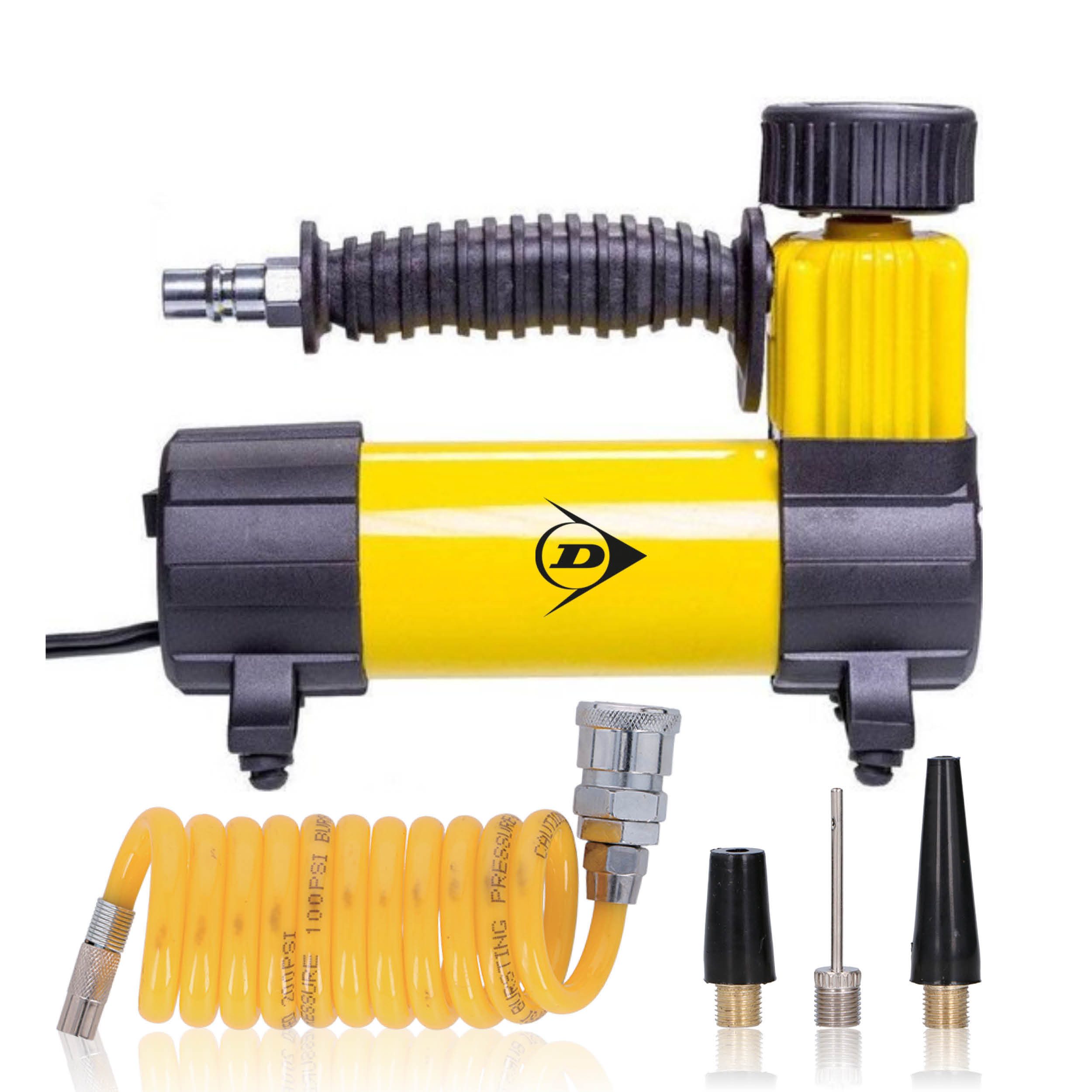 Dunlop Kompressor Dunlop Mini Luftkompressor 12V