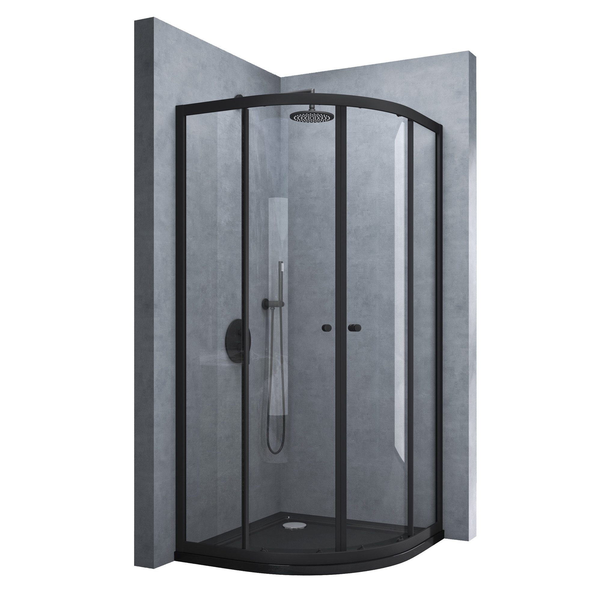 Mai & Mai Runddusche Duschkabine Viertelkreis Duschabtrennung ESG mit NANO günstig online kaufen