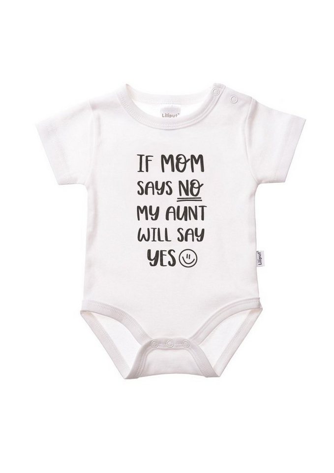 Liliput Body If Mom says no mit niedlichem Frontprint