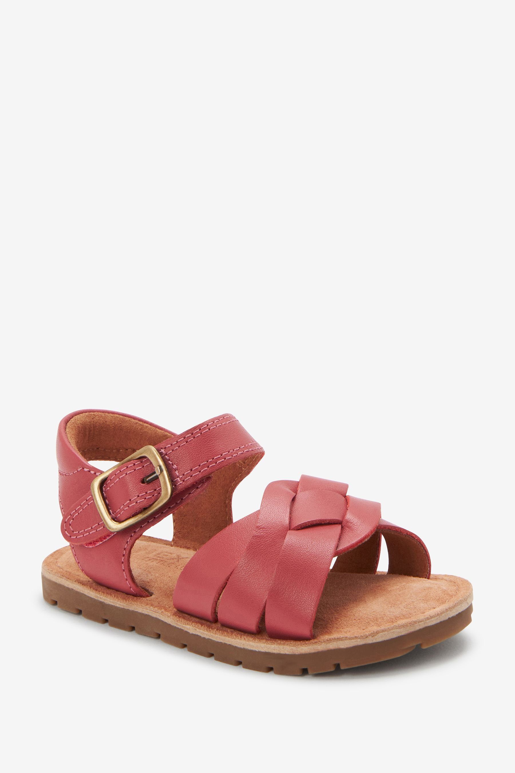 Passform - (1-tlg) Sandale Sandalen Next Pink Breite