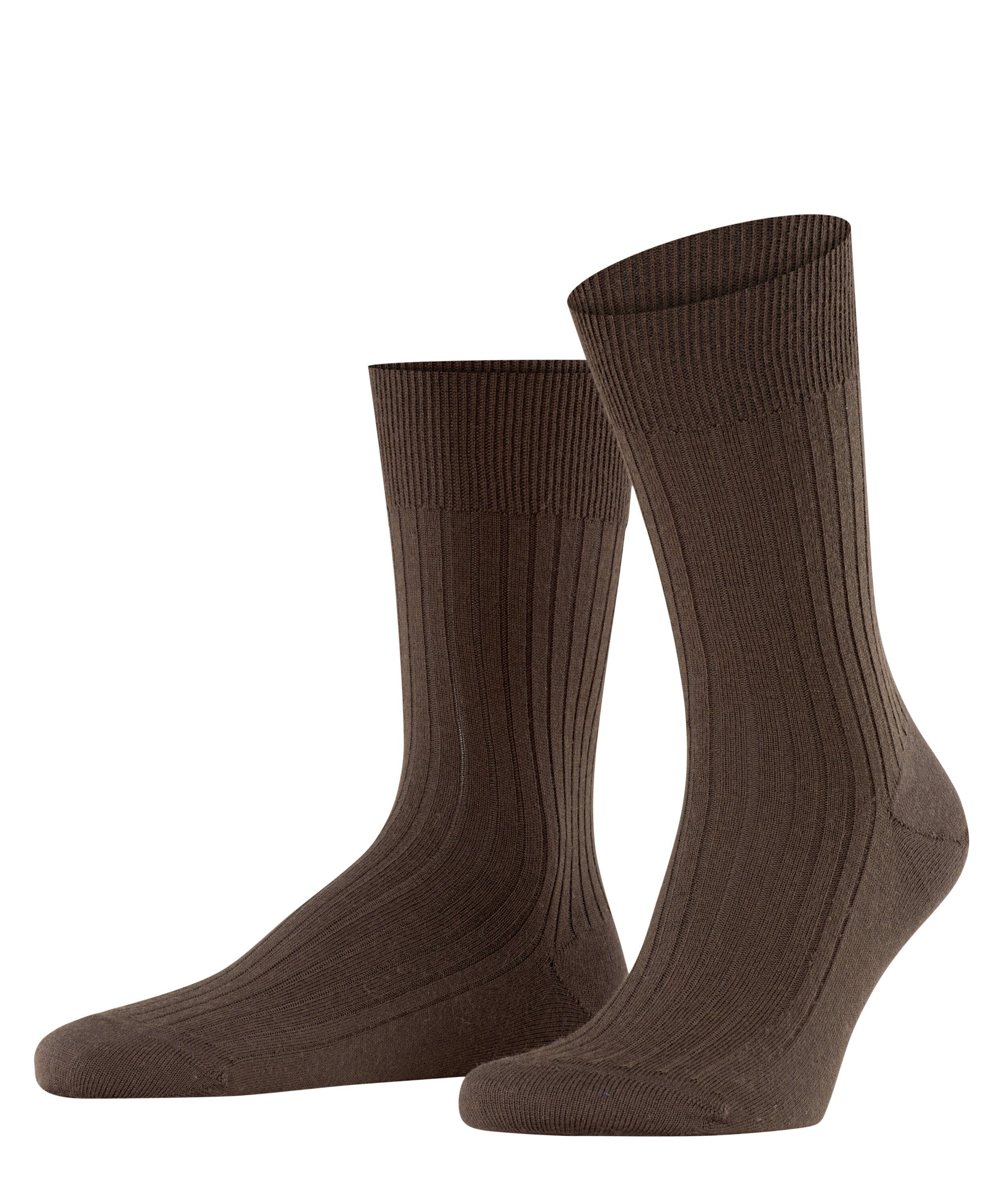 Bristol Pure (5930) brown (1-Paar) FALKE Socken