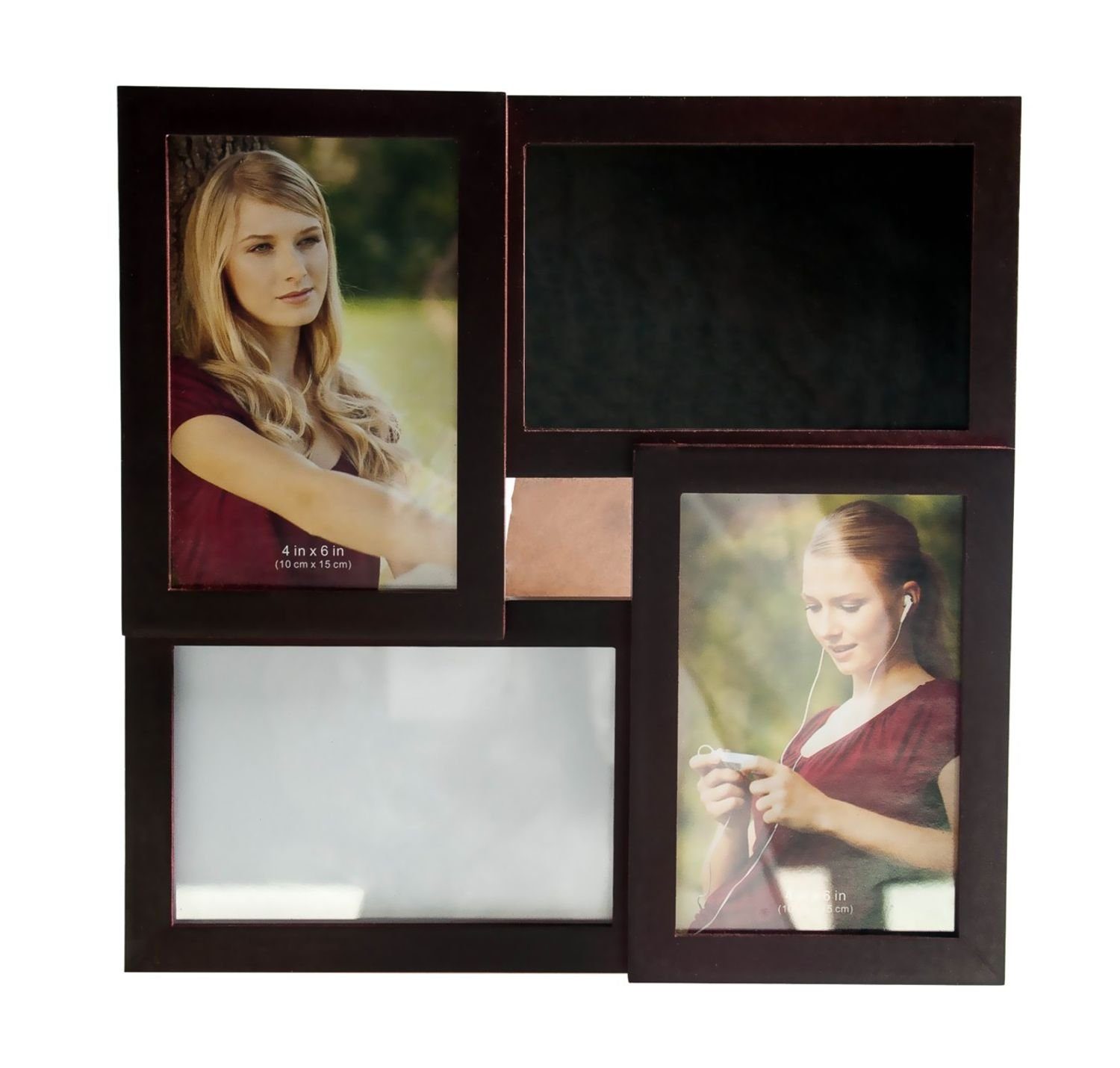 BURI Bilderrahmen Fotorahmen Holz versch.Farben