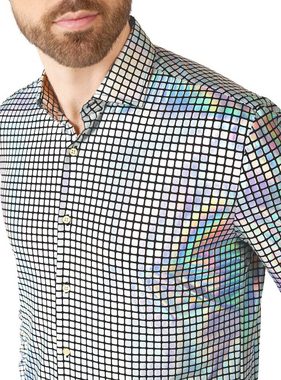 Opposuits T-Shirt Discoballer Hemd There's a Mirror on the Dancefloor: Hemd zum Kugeln