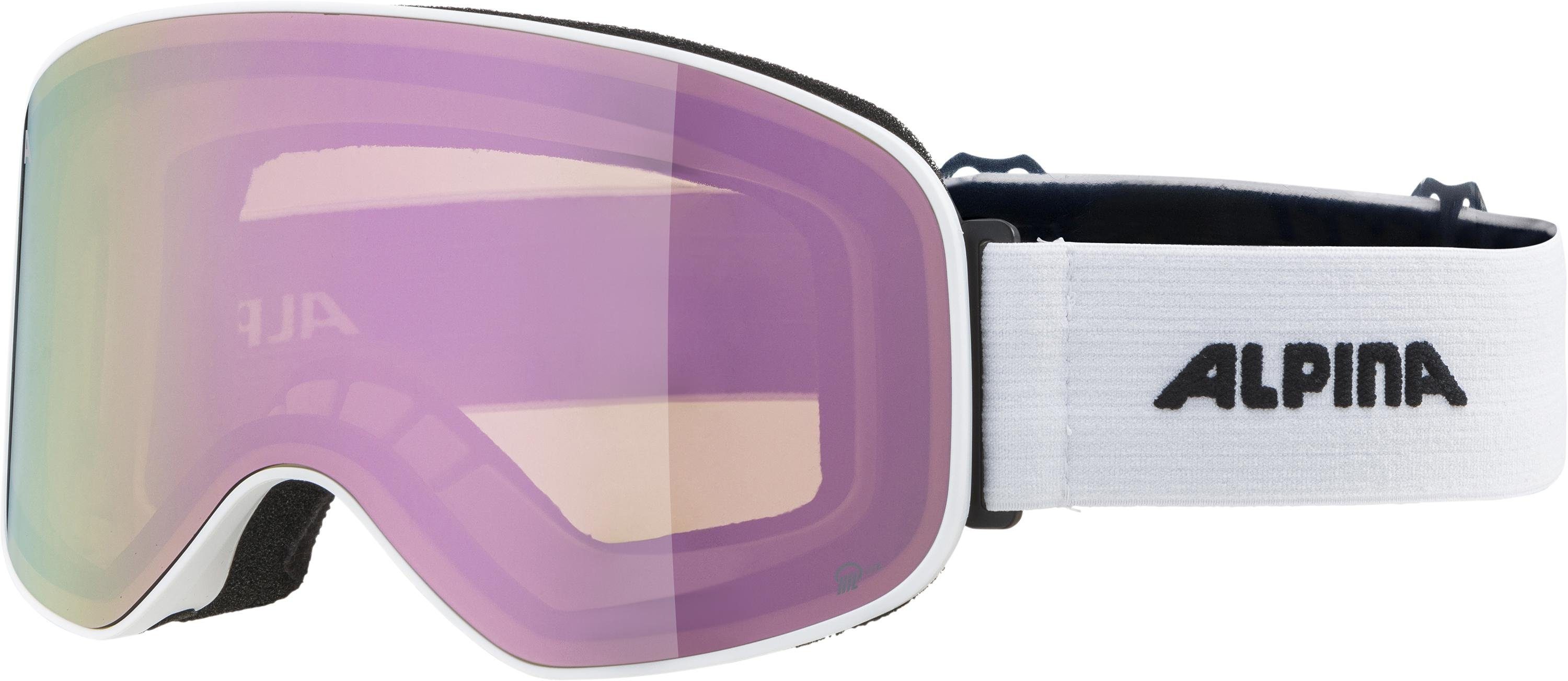 Alpina Sports Skibrille Skibrille Q-Lite matt 811 white Slope Alpina