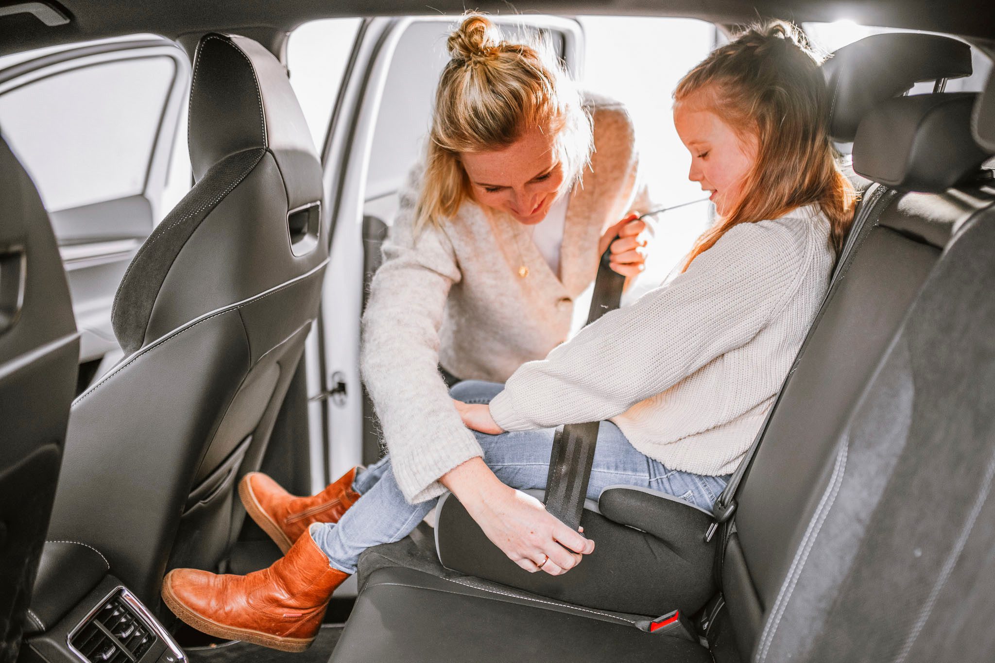 BabyGo Kindersitzerhöhung Booster I Size, 126-150 cm