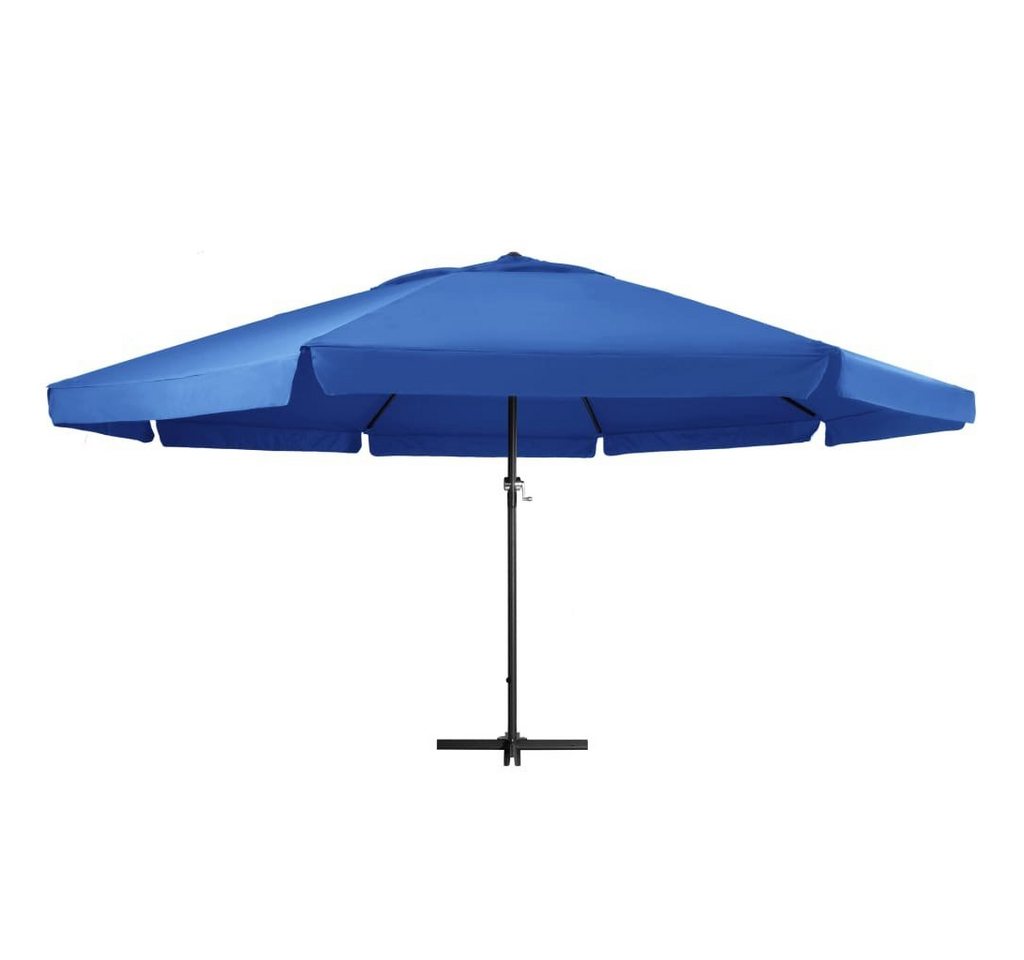 Thumbnail - furnicato Sonnenschirm mit Aluminium-Mast 500 cm Azurblau