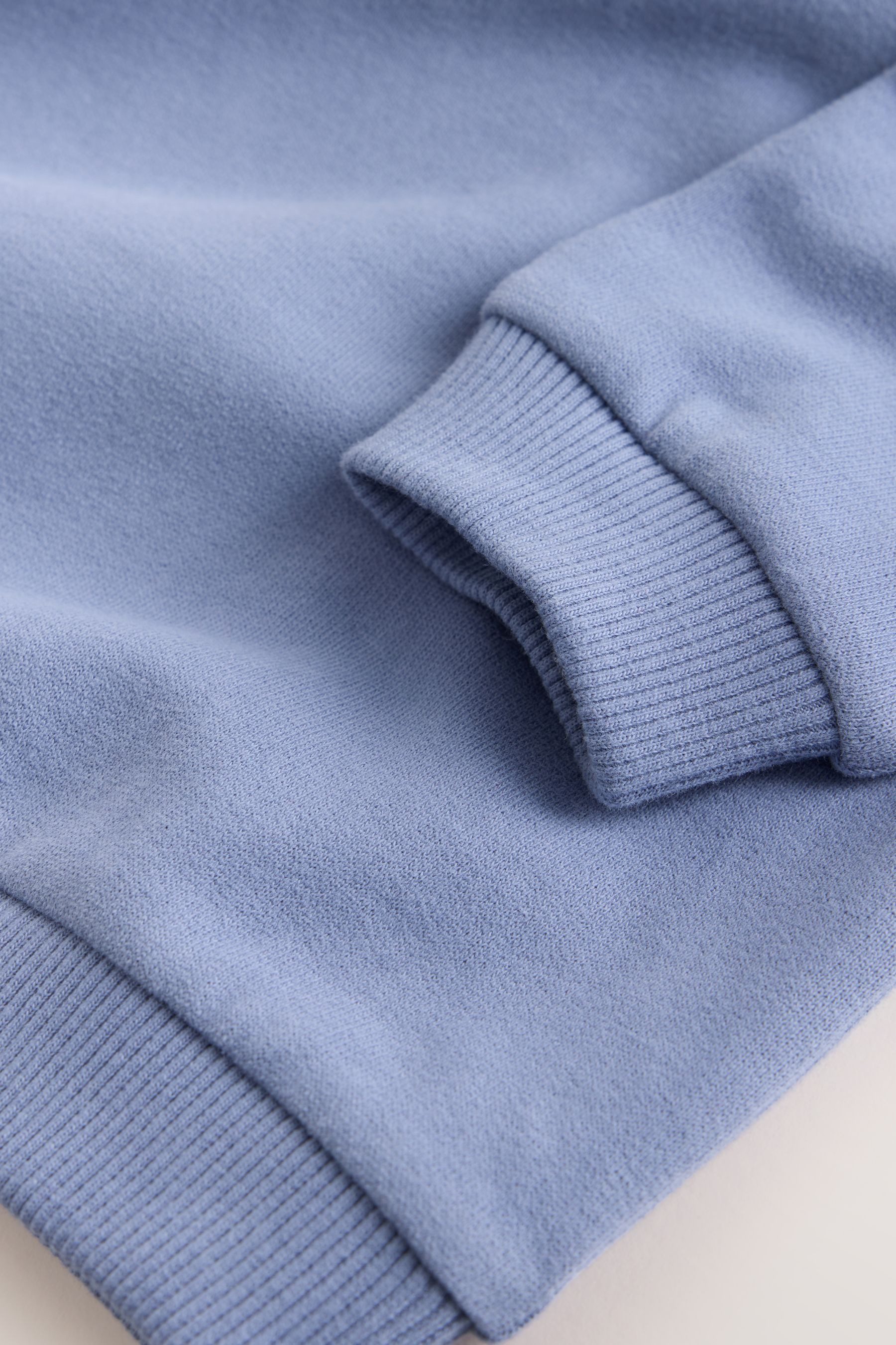 Next Sweater Weiches Sweat-Oberteil mit 1/2-Reißverschluss (1-tlg) – Bild 4 von 4