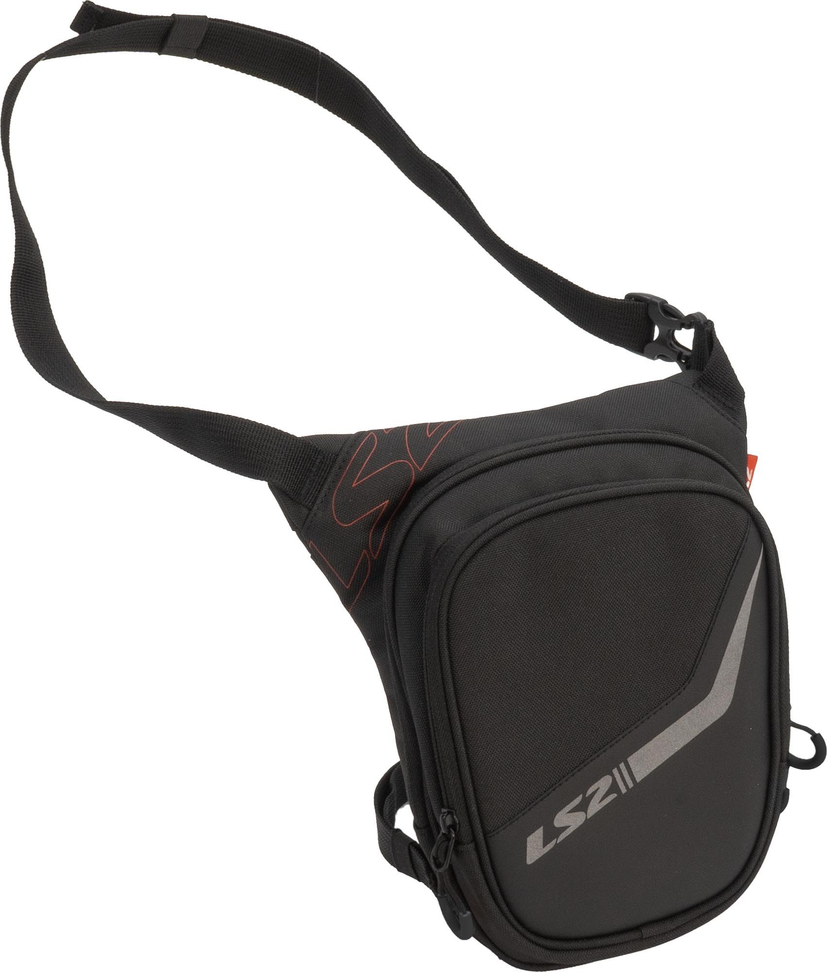 LS2 Satteltasche Freedom 2L Beintasche, Wasserdicht wasserabweisend