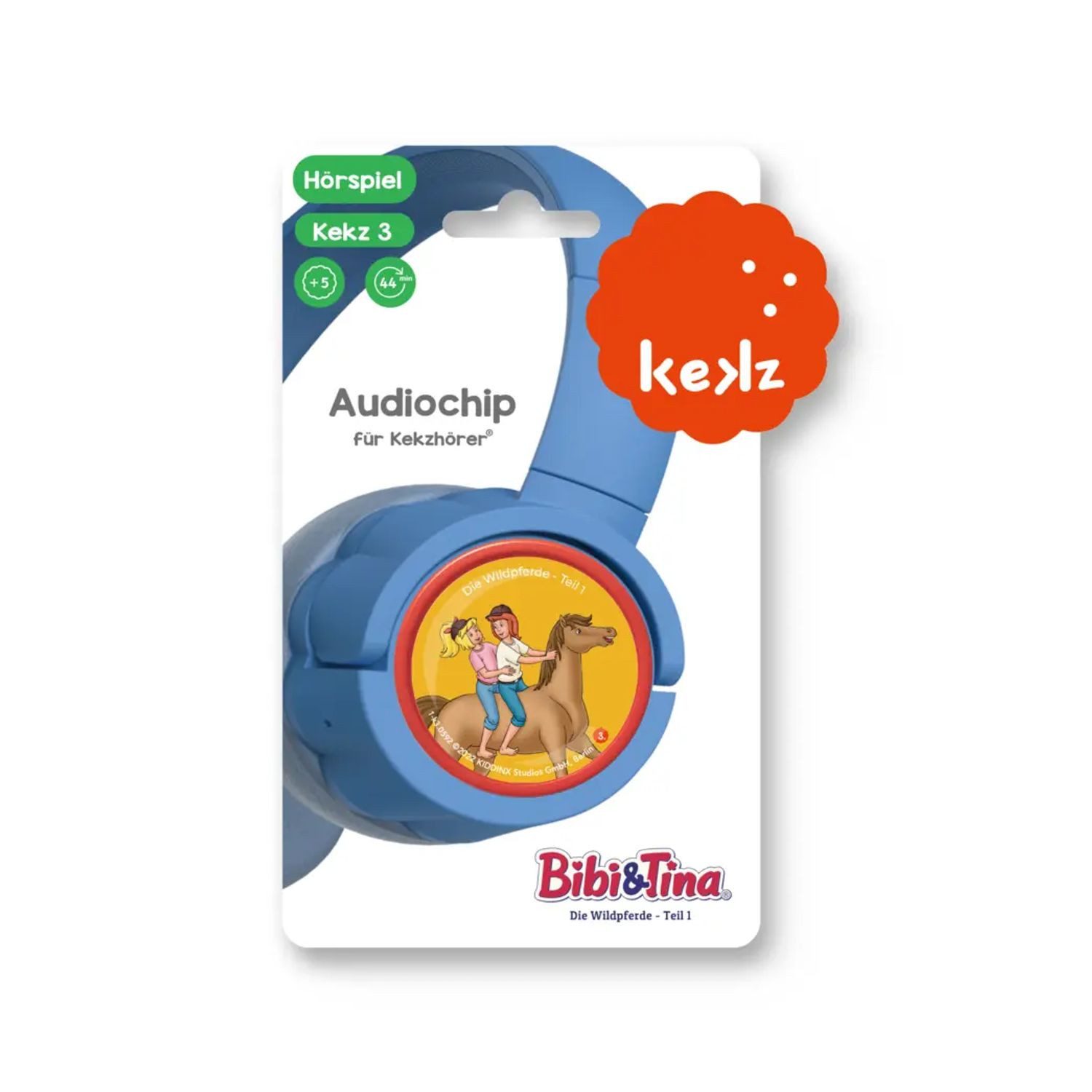 Kekz Hörspiel Bibi und Tina - Die Wildpferde,1 Audio-Chip