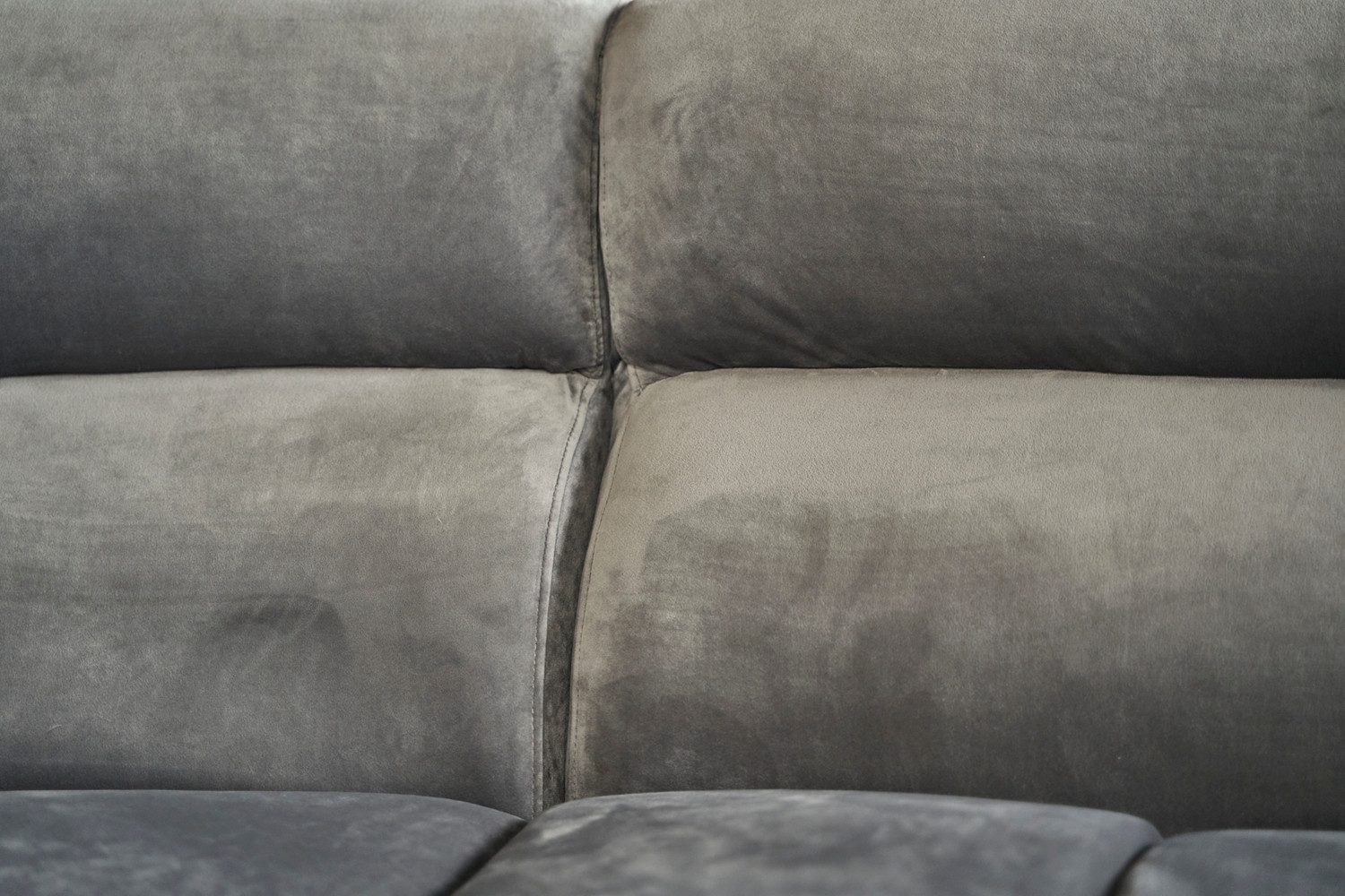 KAWOLA Sofa NERLA, Big Sofa Velvet verschiedene Farben 260x165 cm