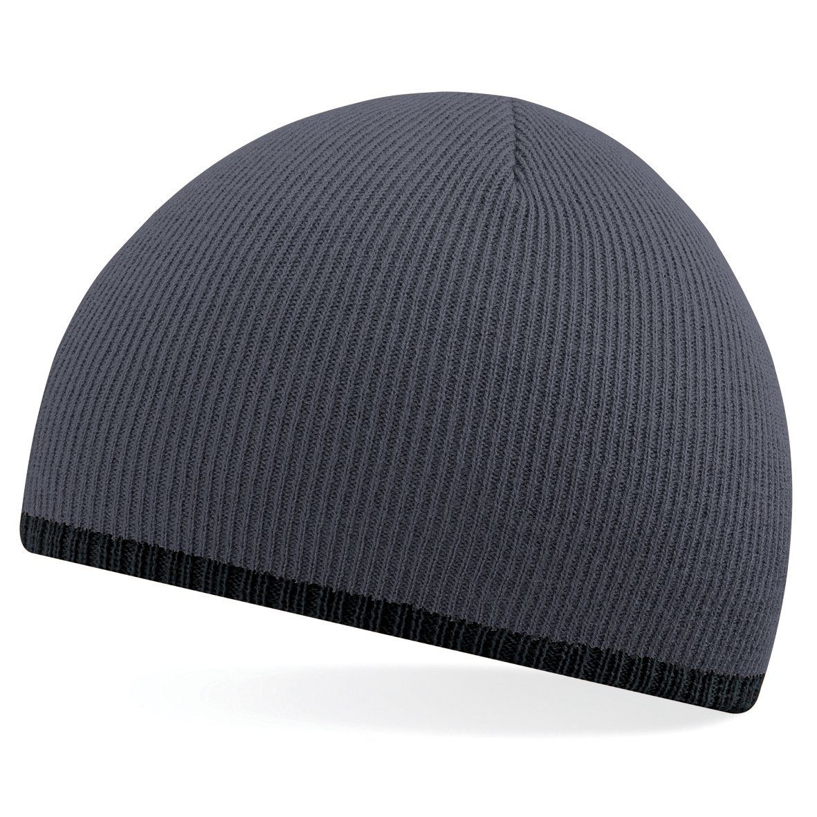 Beechfield® Beanie Herren Strickmütze Jersey-Mütze Wintermütze