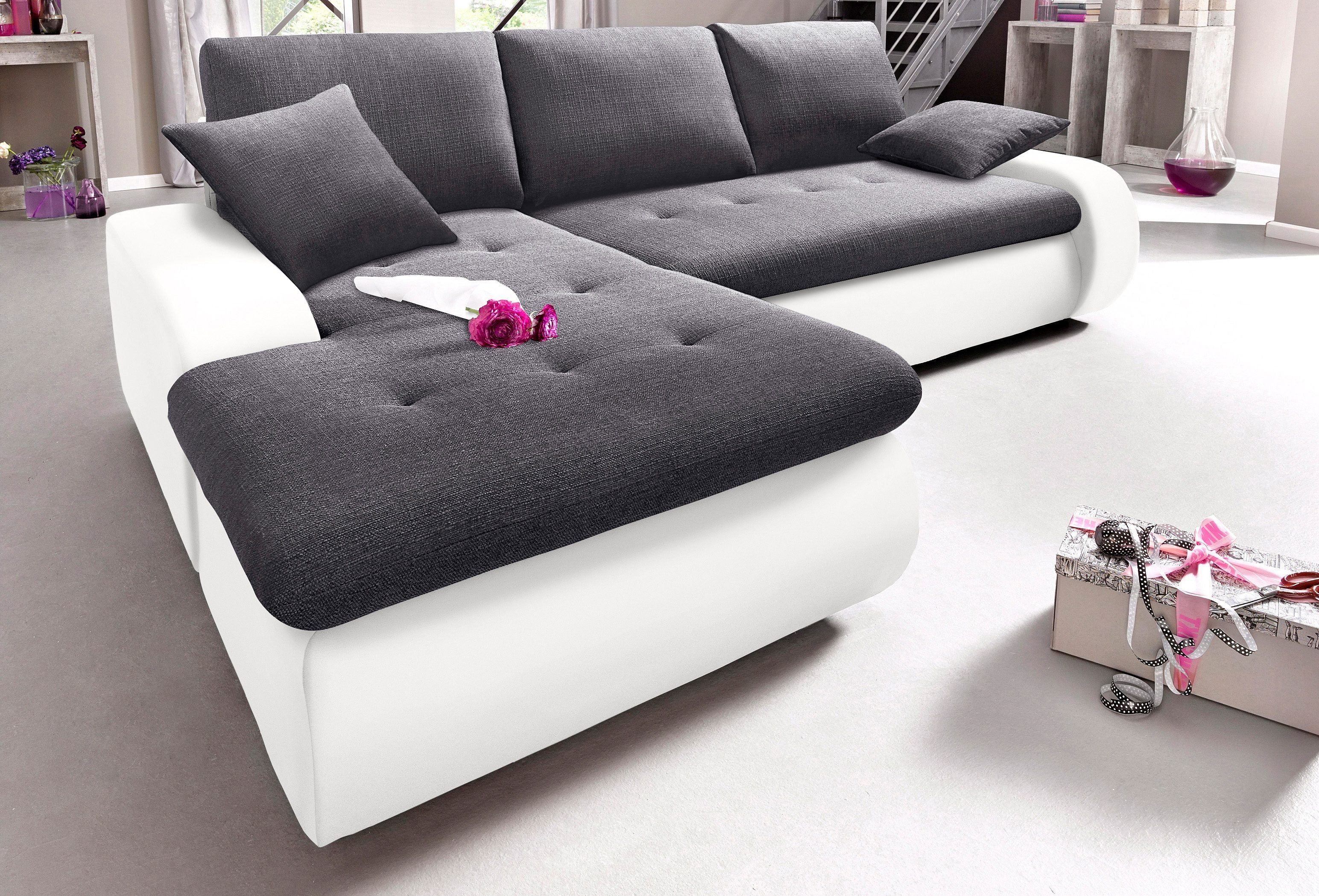TRENDMANUFAKTUR Ecksofa Indie, modern und bequem, günstig online kaufen