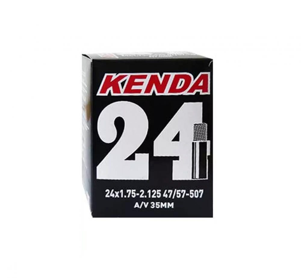 Fahrradschlauch KENDA Fahrradschlauch 24x1.75-2.125 Zoll (47/57-507) mit Autoventil (A