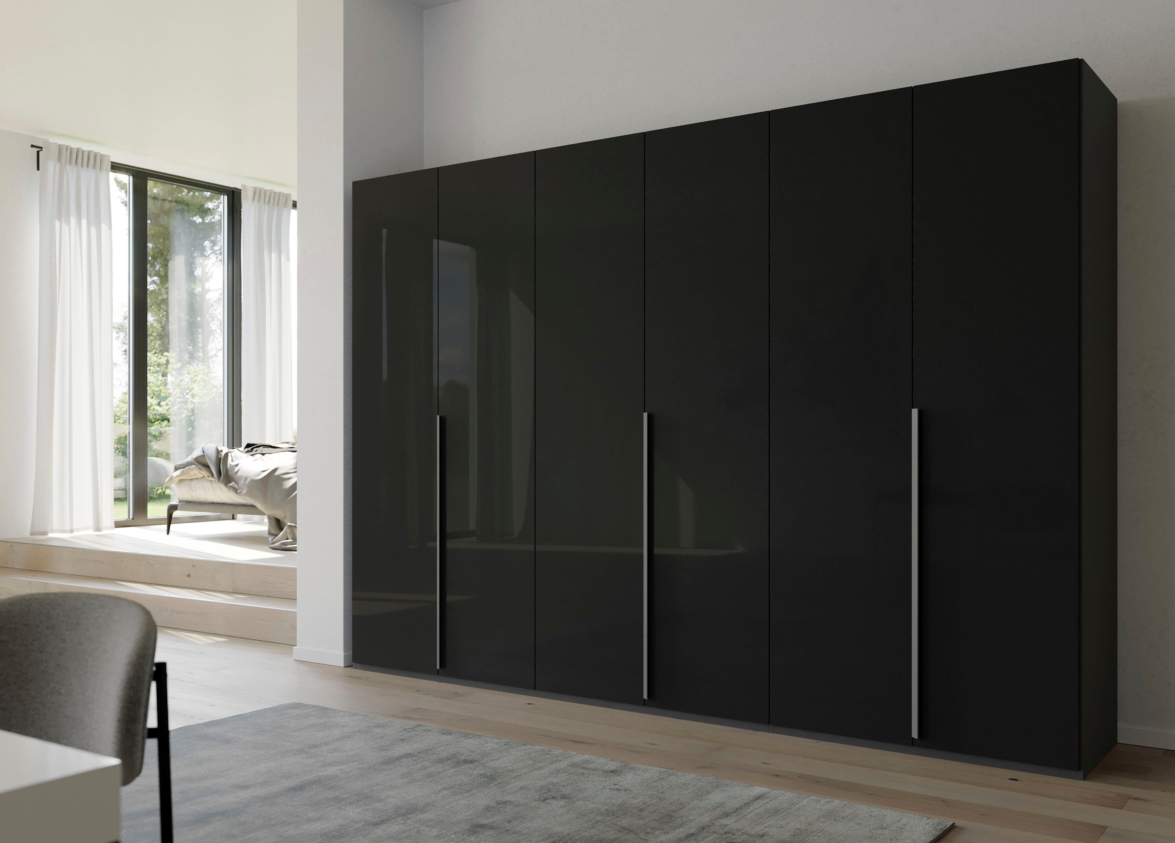 rauch Drehtürenschrank "Purisma" mit Glasfront und umfangreicher Innenausst günstig online kaufen