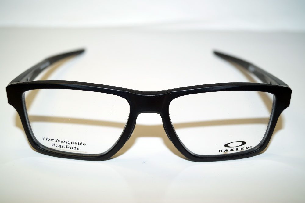 Oakley Brille OAKLEY Brillenfassung Brillengestell Eyeglasses Frame OX 8143 01 Chamf