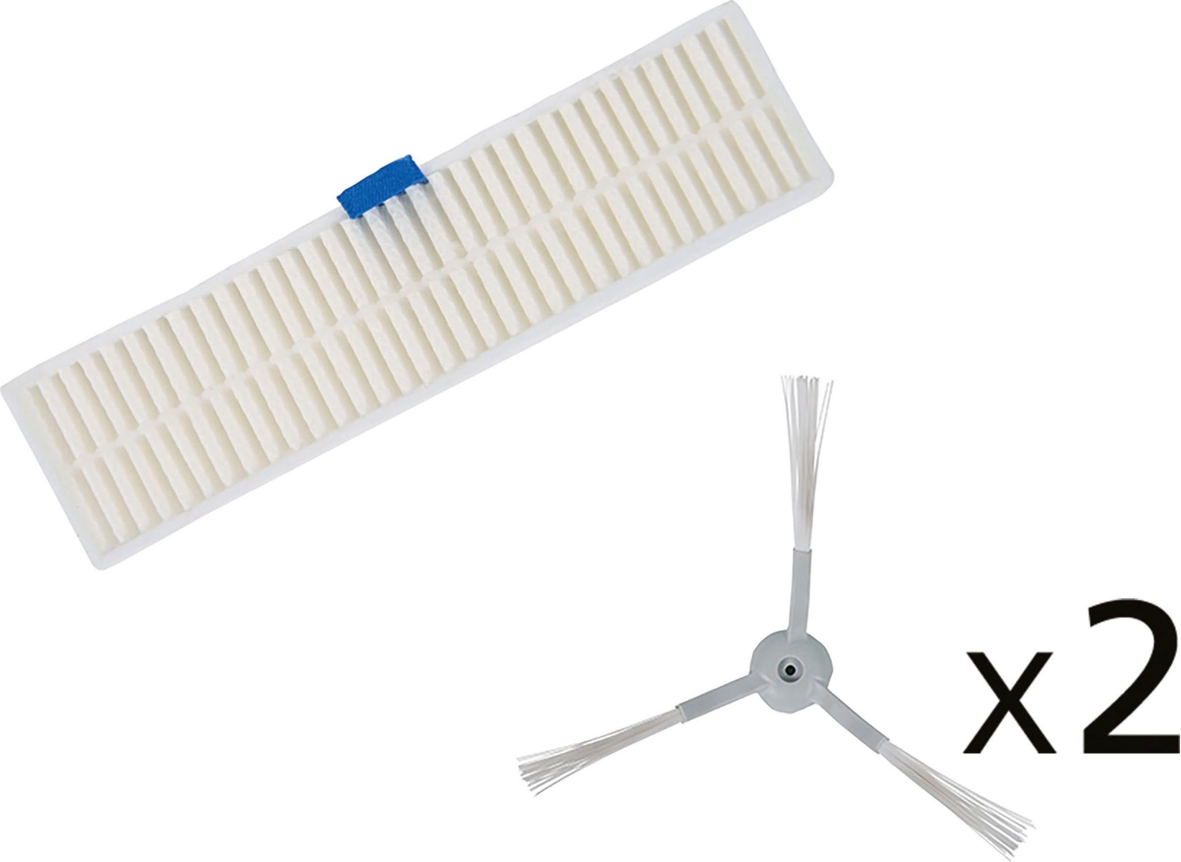 Rowenta Saugroboter Zubehör-Set ZR740003 für Explorer 60, Zubehör für RR7447, (Set, 3-tlg)