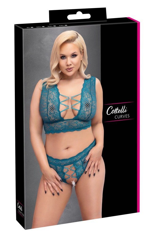 Cottelli CURVES Set: Ouvert-BH Cottelli CURVES - Set - (2XL,3XL,4XL,XL)