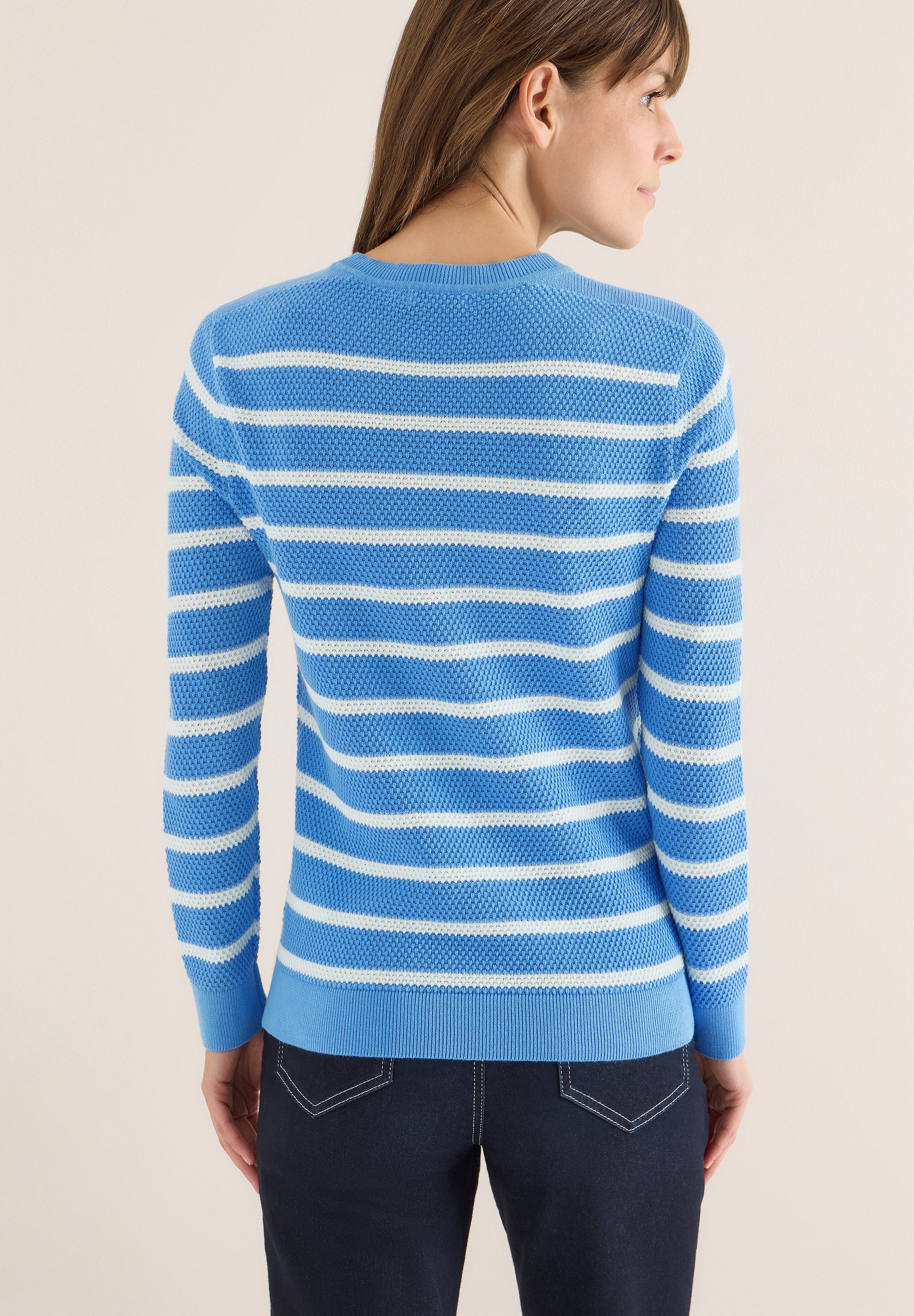 CECIL Strickpullover im Streifen-Look günstig online kaufen