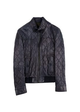 Pierre Cardin Lederjacke mit schickem Stepp-Muster