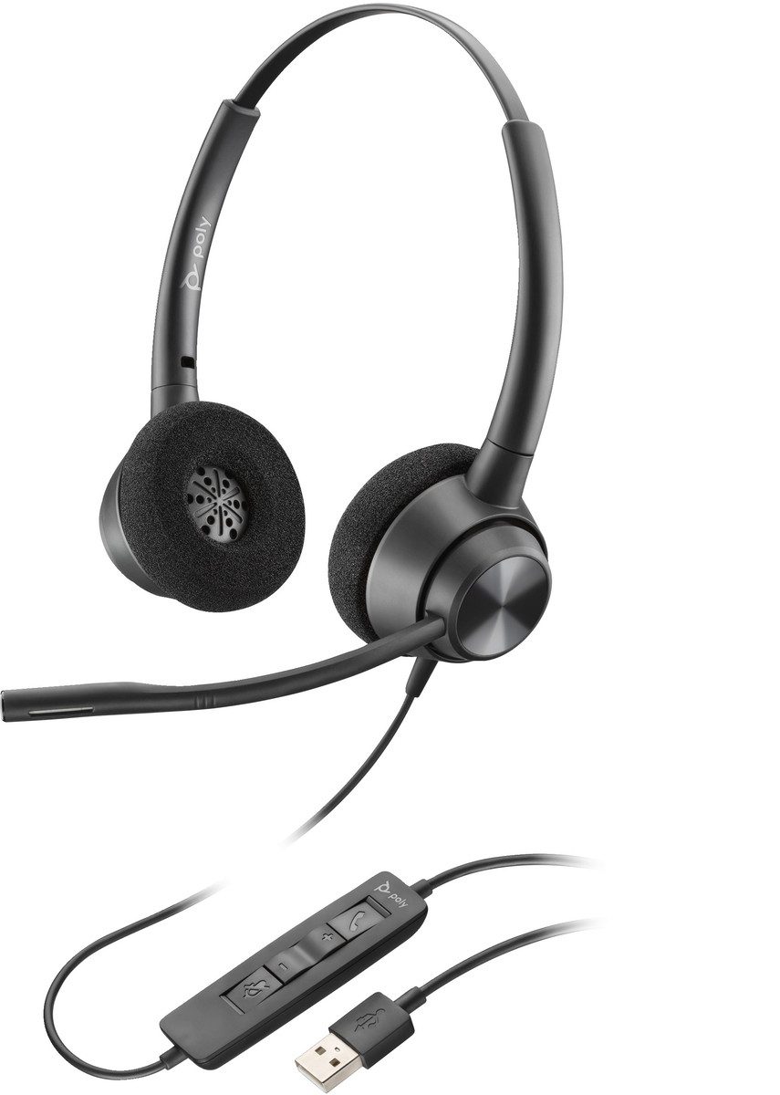 Poly Headset EncorePro 310 monaural USB-A PC-Headset
