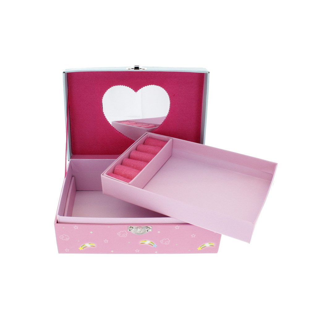 Besttoy Schmuckkasten Schmuckbox - Einhorn mit Regenbogen - ca. 20 x 13,7 x günstig online kaufen