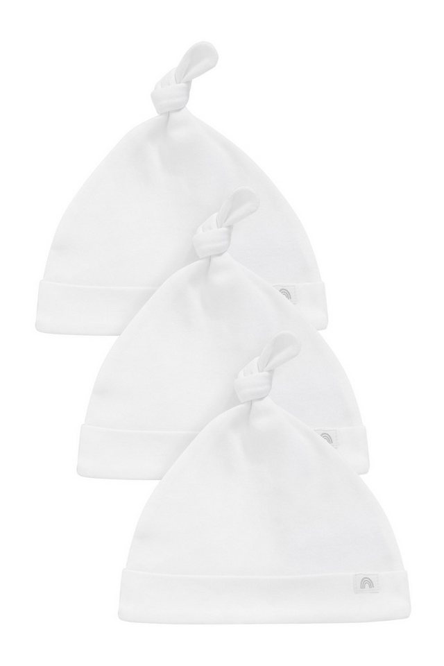 Next Erstlingsmütze 3er-Pack Baby-Knotenmützen (3-St)
